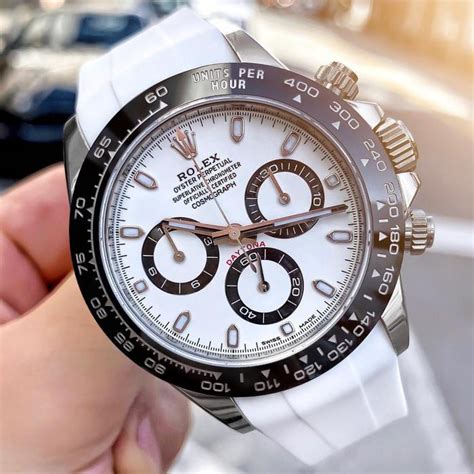 daytona rubber strap white|rubber bands for rolex daytona.